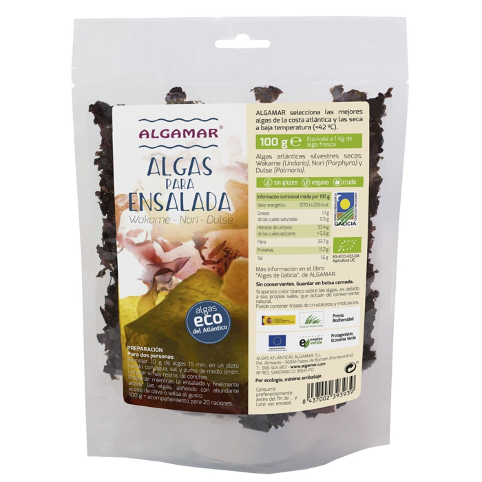 Algas para ENSALADA 100g ALGAMAR