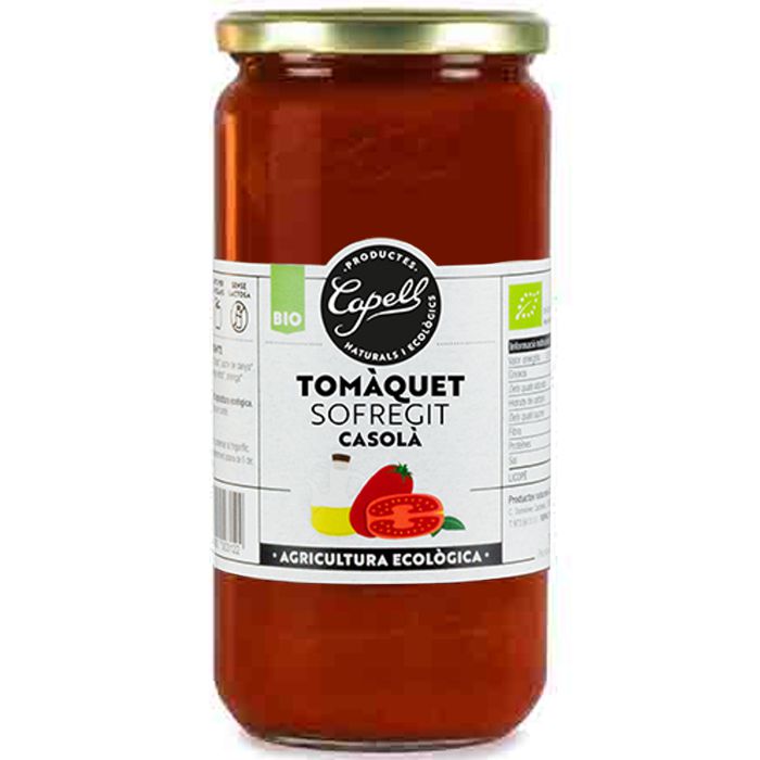Tomàquet sofregit casolà 700g CAPELL