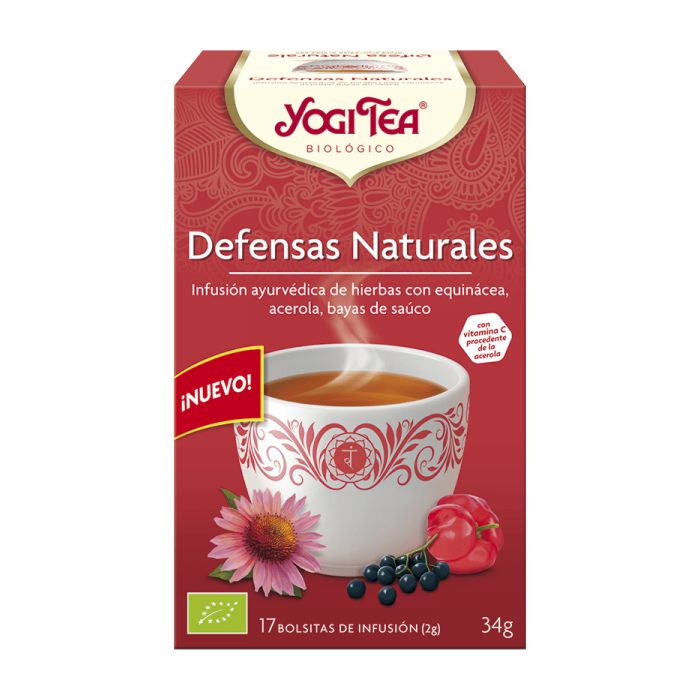 Infusió Ayurveda DEFENSES 34g YOGI TEA