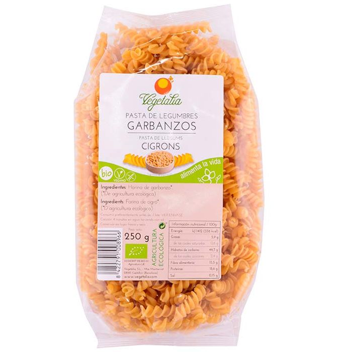 Espirals de CIGRONS 250g VEGETALIA
