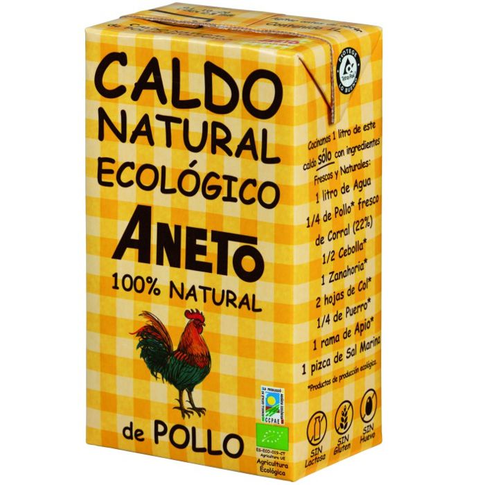 Brou de pollastre 1l ANETO