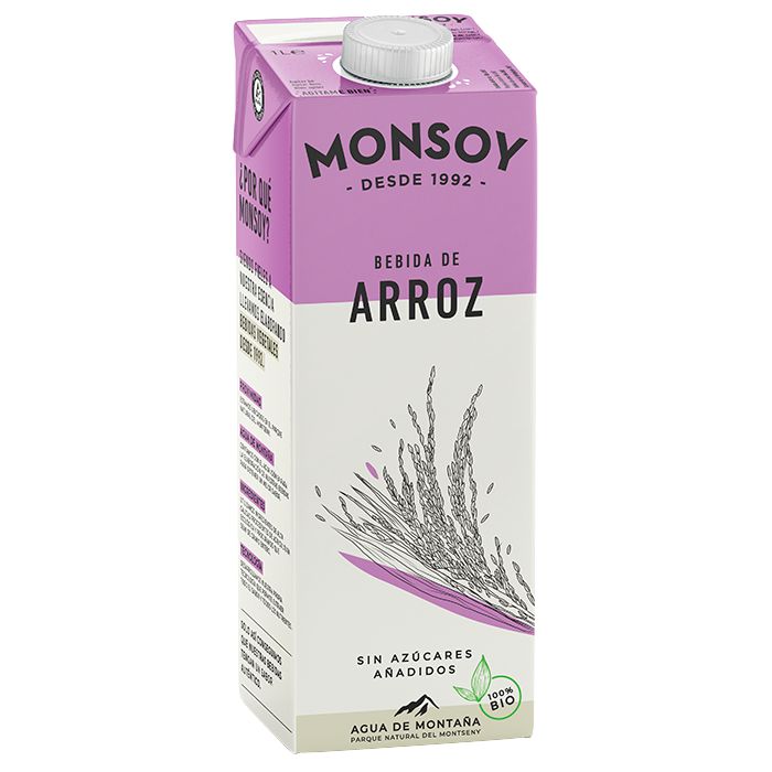 Beguda d'arròs 1l MONSOY