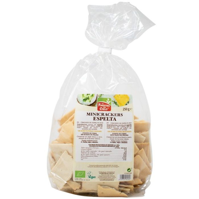 Crackers d'espelta 250g FINESTRA