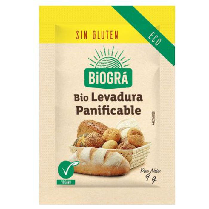 Llevat panificable s/gluten 9g BIOGRÀ