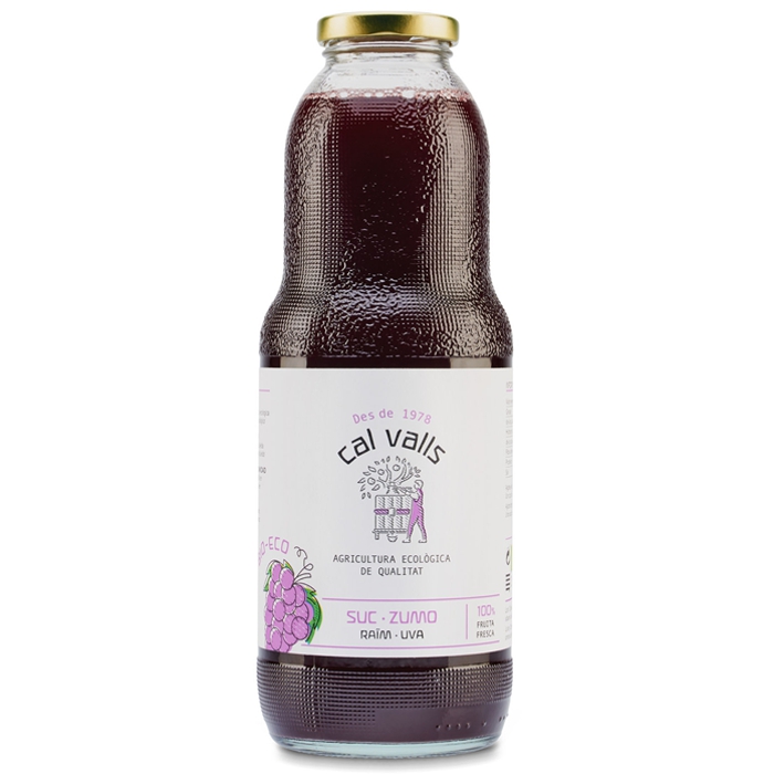 Suc de raïm negre 1l CAL VALLS