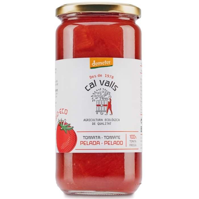 Tomàquet pelat 660g CAL VALLS