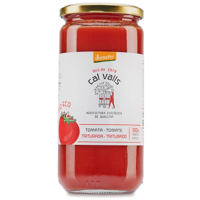 Tomàquet triturat 670g CAL VALLS