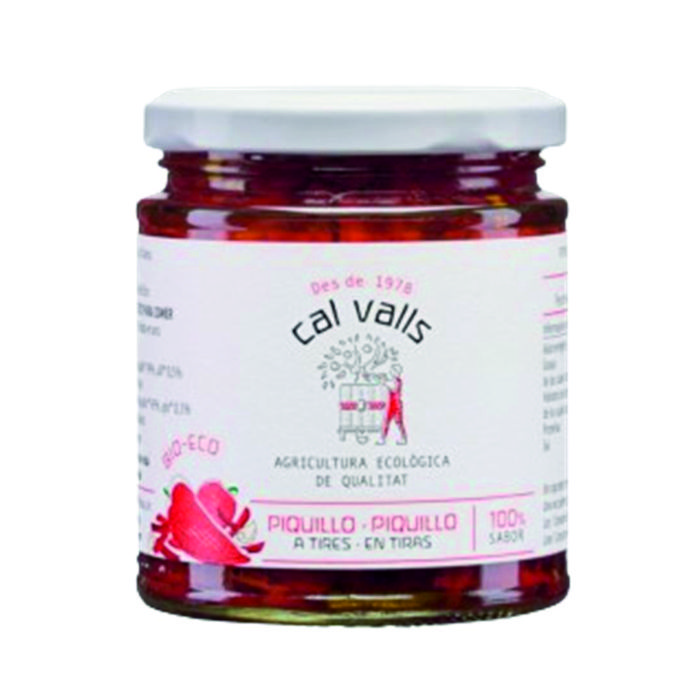 Pebrots del piquillo a tires 200ml CAL VALLS
