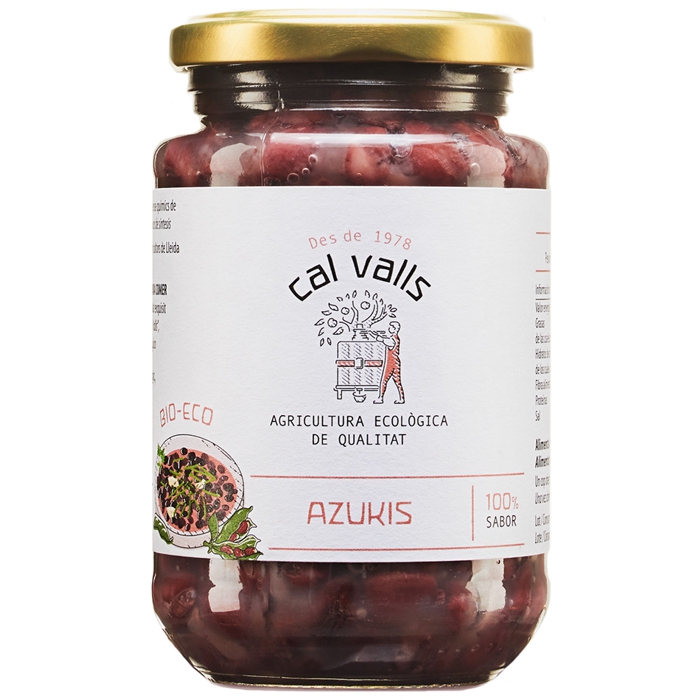 Azukis cuits 370g CAL VALLS