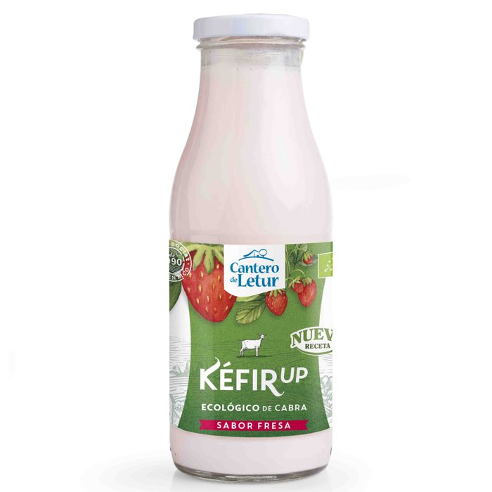 Quefir CABRA maduixa 500ml C. LETUR