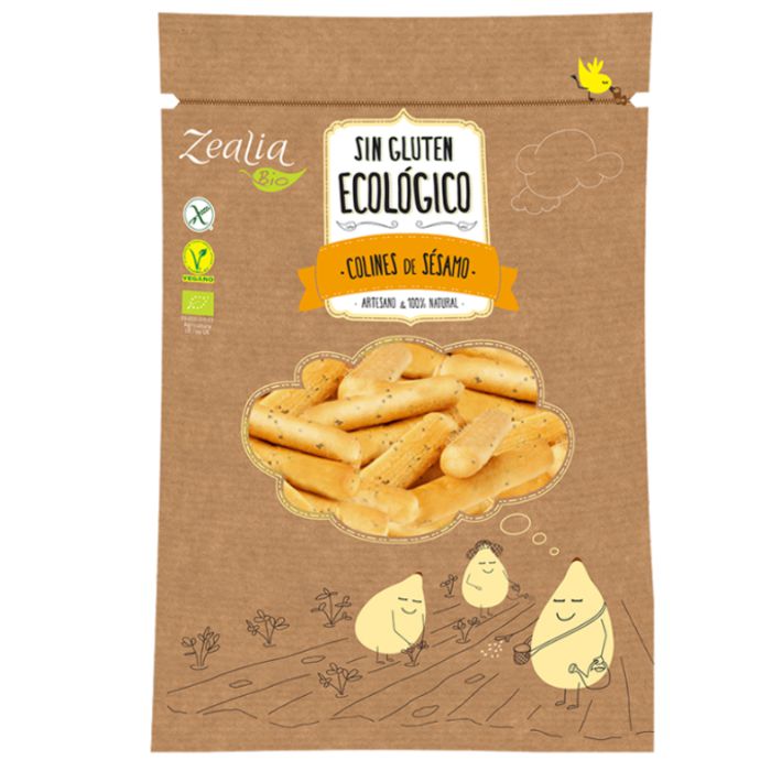 &quot;Colines&quot; sèsam s/gluten 70g ZEALIA