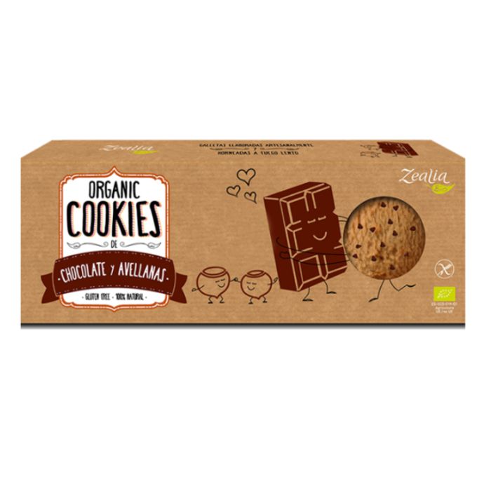 Cookies xoco-avellanes s/gluten 135g ZEALIA
