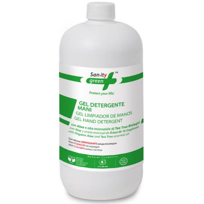 Gel higienitzant mans 1l SANITY GREEN