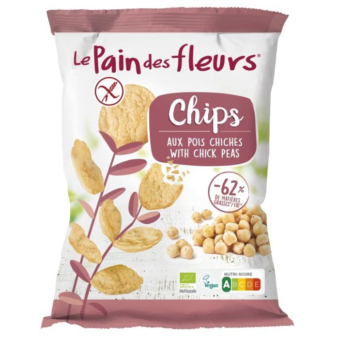 Xips de cigrons s/gluten 50g P.FLEURS