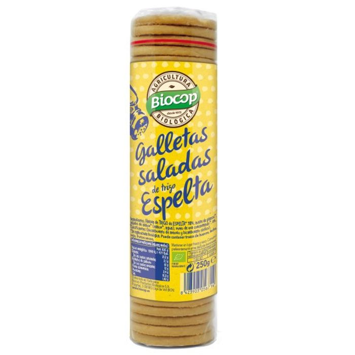 Galeta salada d'espelta 230g BIOCOP