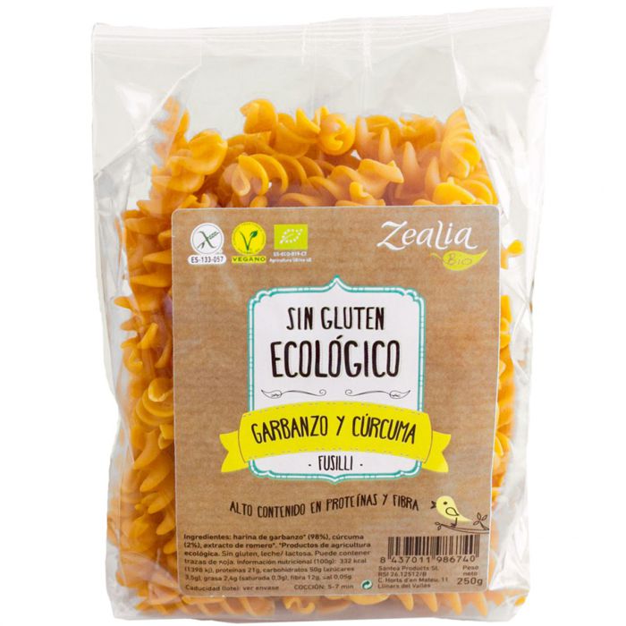 Fusilli sense gluten 250g ZEALIA