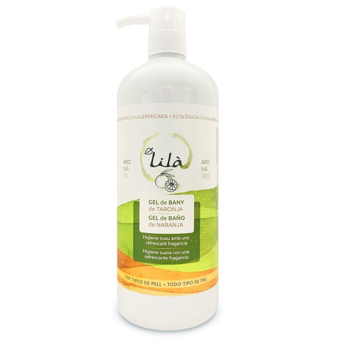 Gel de bany TARONJA 1l LILÀ