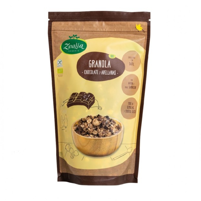 Granola xoco i avellanes 300g ZEALIA