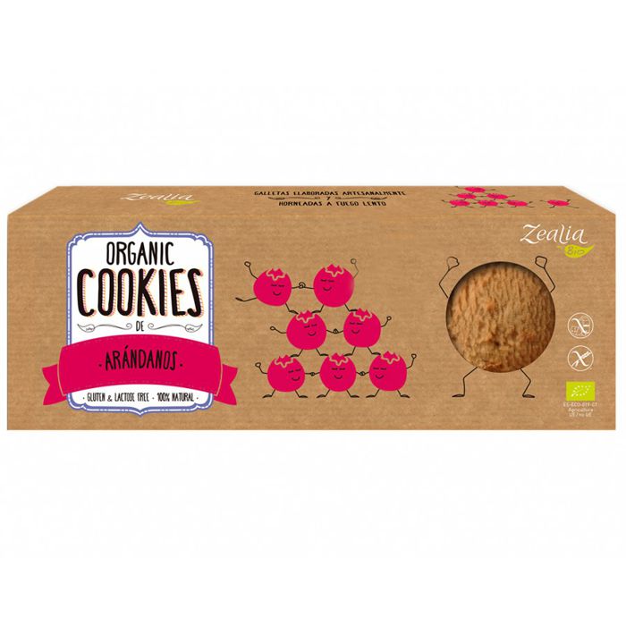 Cookies nabius s/gluten 135g ZEALIA
