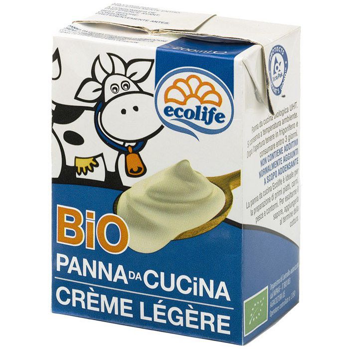 Crema de llet CUISINE 200ml ECOLIFE