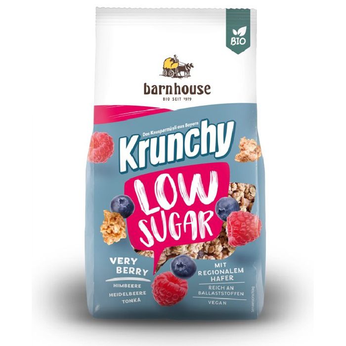 Cruixent low sugar f.vermells  375g BARNHOUSE