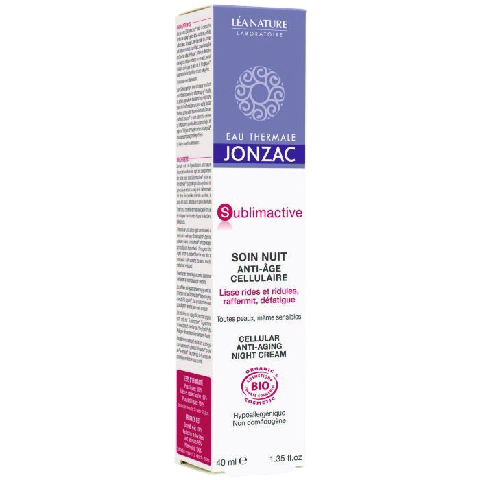 Crema nit ANTIEDAT sublimactive 40ml JONZAC