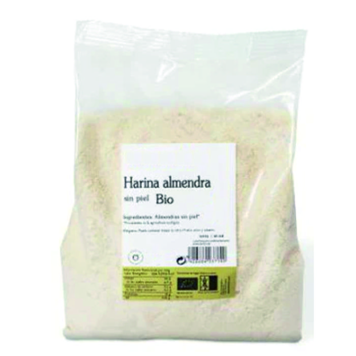 Farina d'ametlla crua REPELADA 1kg ECO