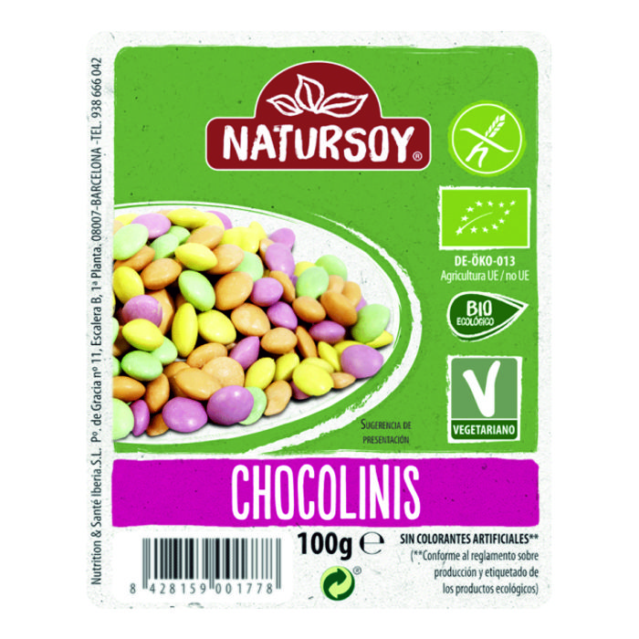 &quot;Chocolinis&quot; 100g NATURSOY