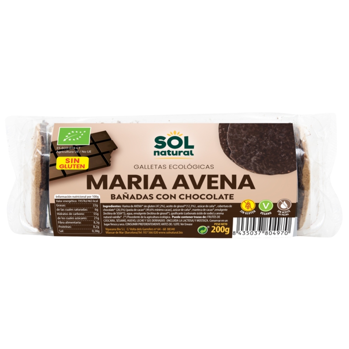Maria CIVADA bany xoc. s/gl. 200g SOL NATURAL