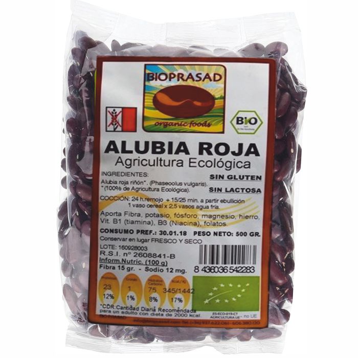 Mongeta vermella s/gluten 500g BIOPRASAD