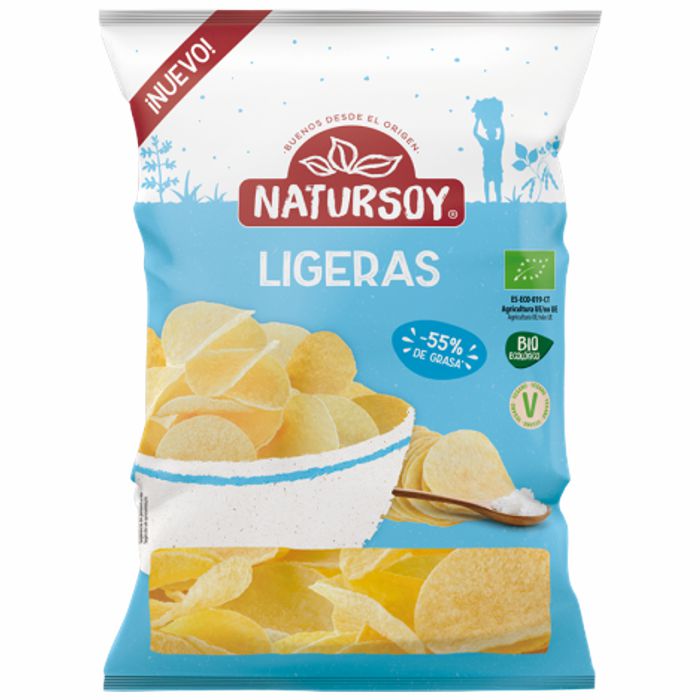 Xips lleugeres 90g NATURSOY