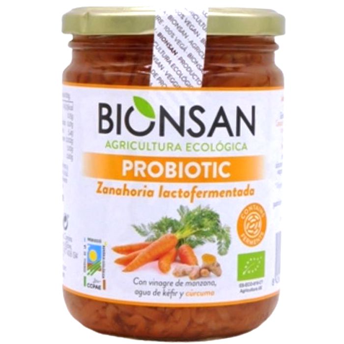 Pastanaga-Cúrcuma probiòtic 420g BIONSAN