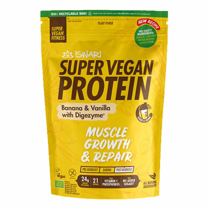 PROTEIN banana &amp; vainilla 400g ISWARI