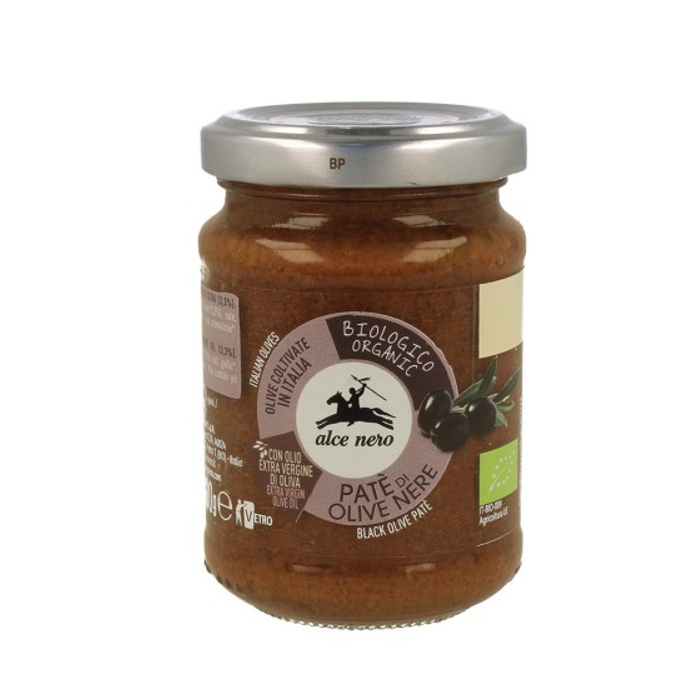Paté olives negres 130g ALCE NERO