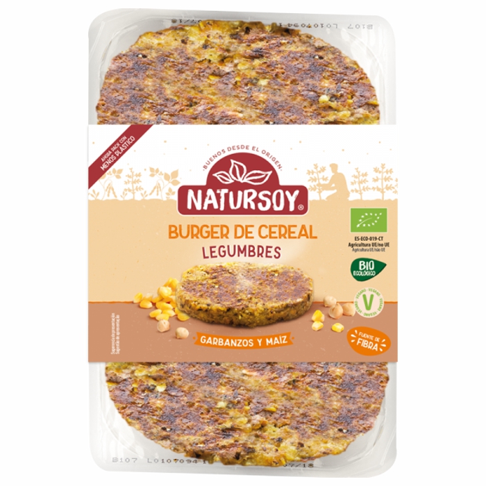 Burger MILL, CIGR... 2x100g NATURSOY