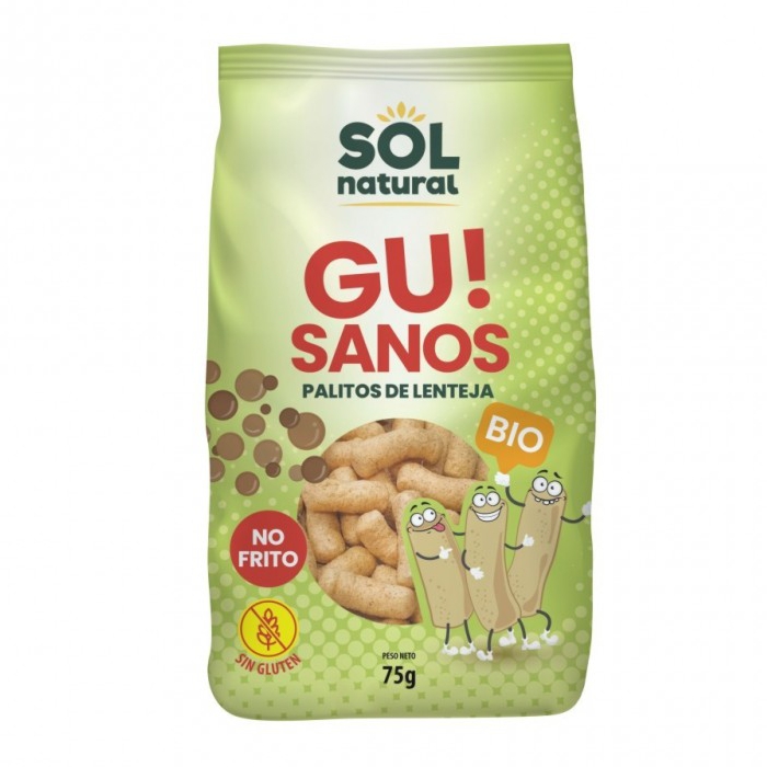 &quot;Gusanitos&quot; de llentia 75g SOL NATURAL
