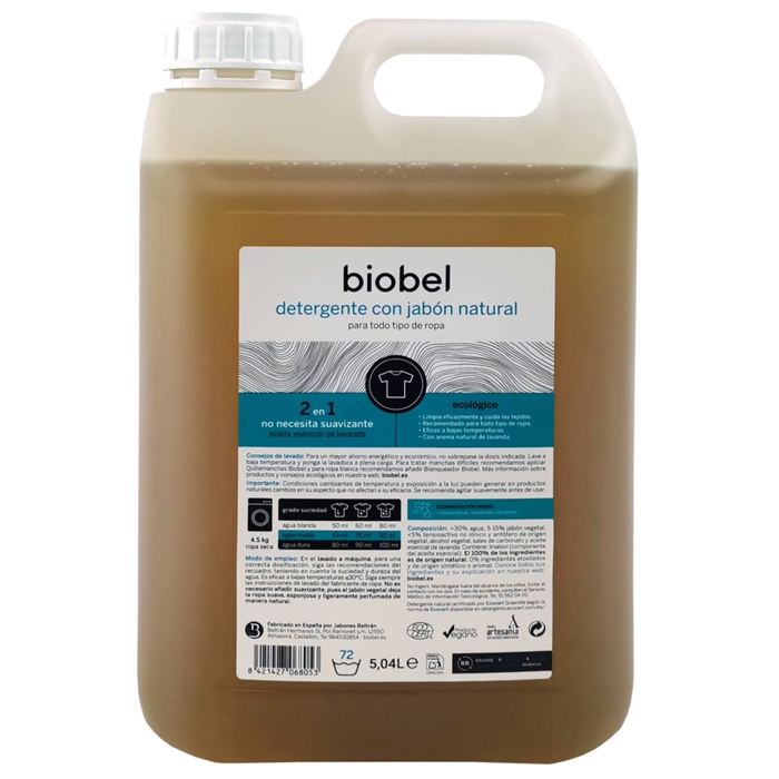 Detergent roba líquit 5l BIOBEL