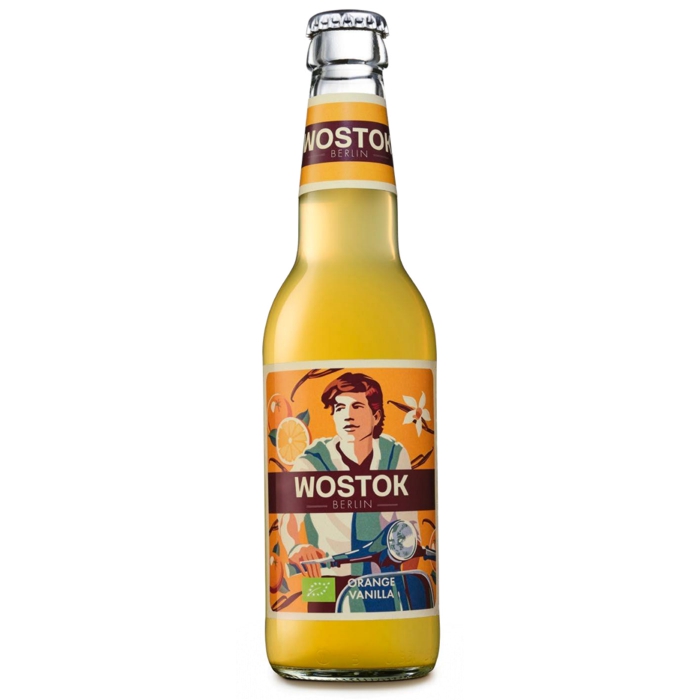 Refresc taronja-vainilla 330ml WOSTOK