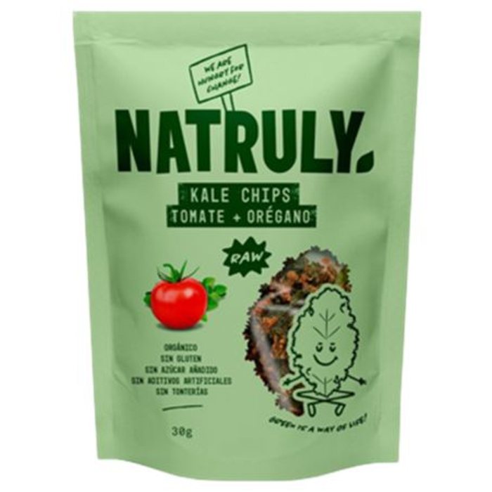 Kale xips tomaquet-orenga 30g NATRULY