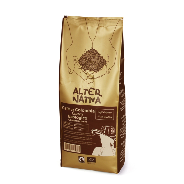 Café gra Colombia Cauca BIO-FT. 500g ALTERNATIVA3