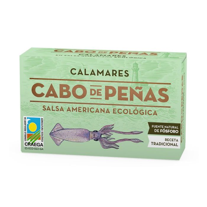 Calamars en salsa Americana 111g CABO DE PEÑAS