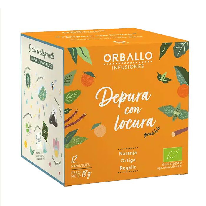 "Depura con locura" 12 piràmides ORBALLO