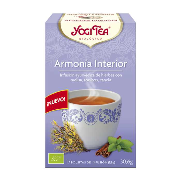 Infusió Ayurveda ARMONIA INTERIOR 34g YOGI TEA