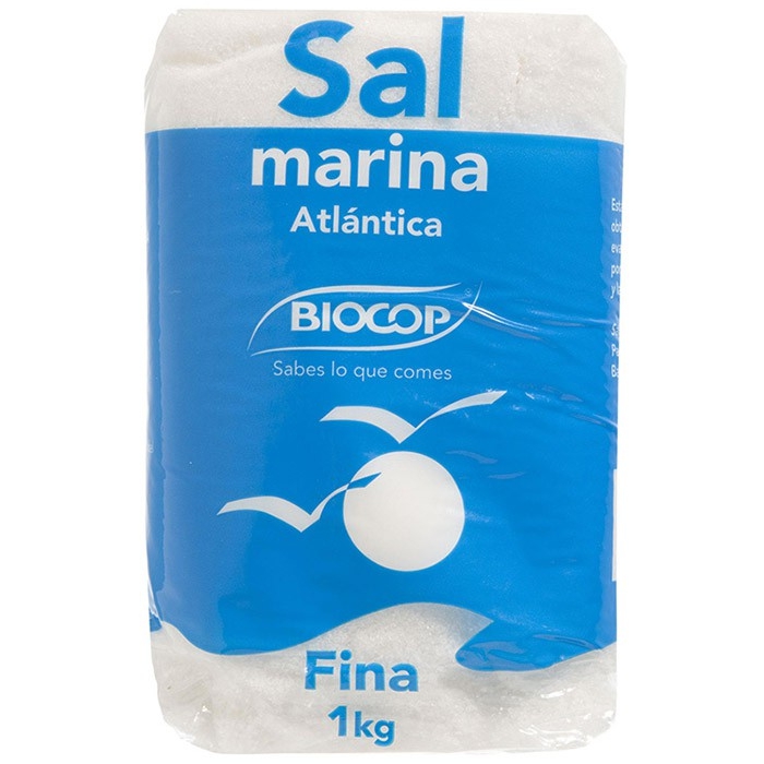 Sal marina Atlàntica FINA 1 kg BIOCOP