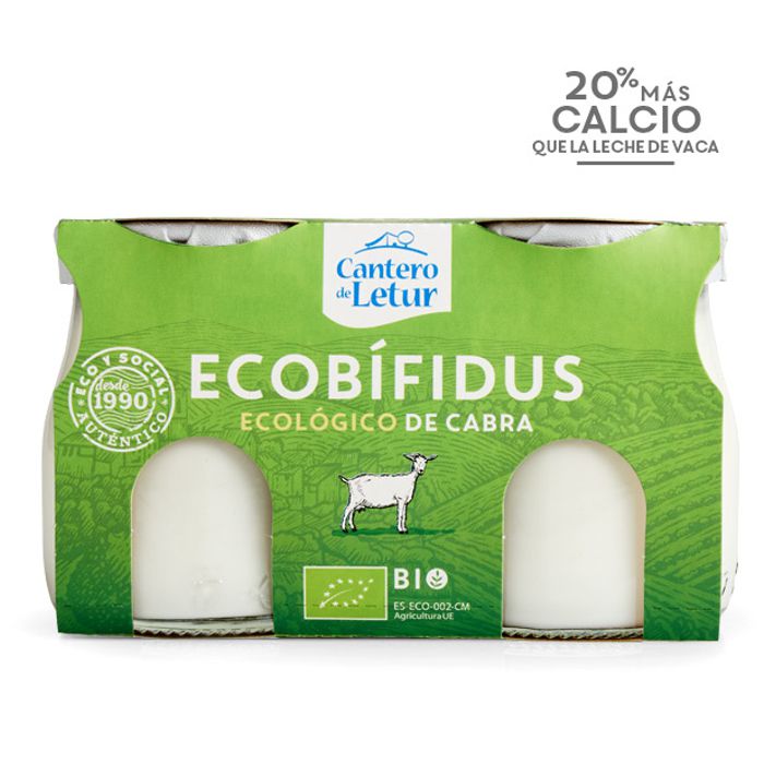 Iogurt ecobífidus CABRA 2x125g C. LETUR