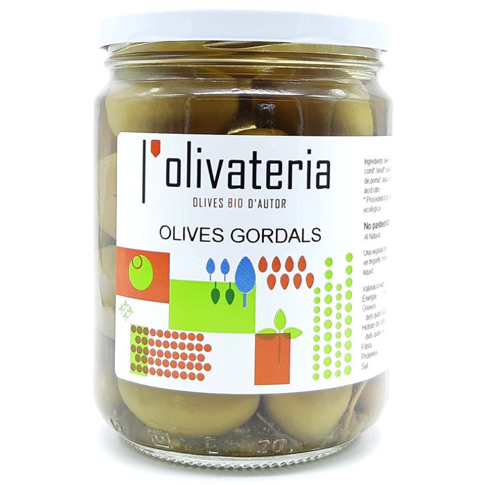 Olives GORDALS 435g L'OLIVATERIA