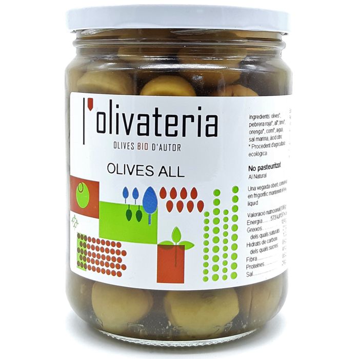 Olives ALL 435g L'OLIVATERIA