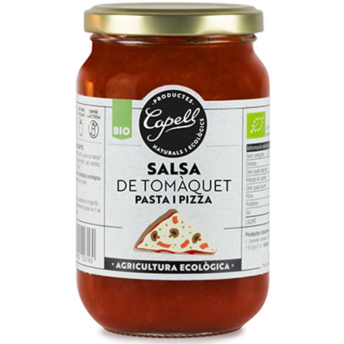 Salsa tomàquet pasta-pizza 350gr CAPELL