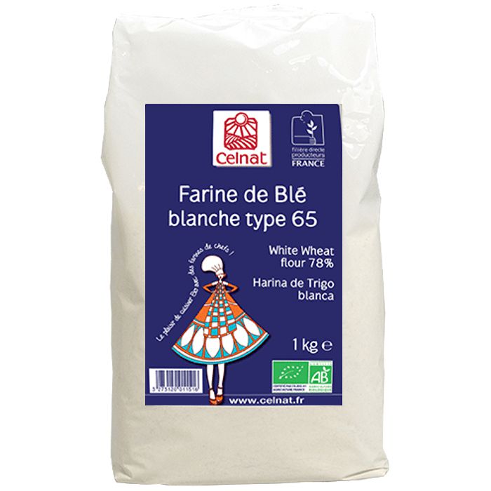 Farina blat blanca TIPUS 65 CELNAT 1kg