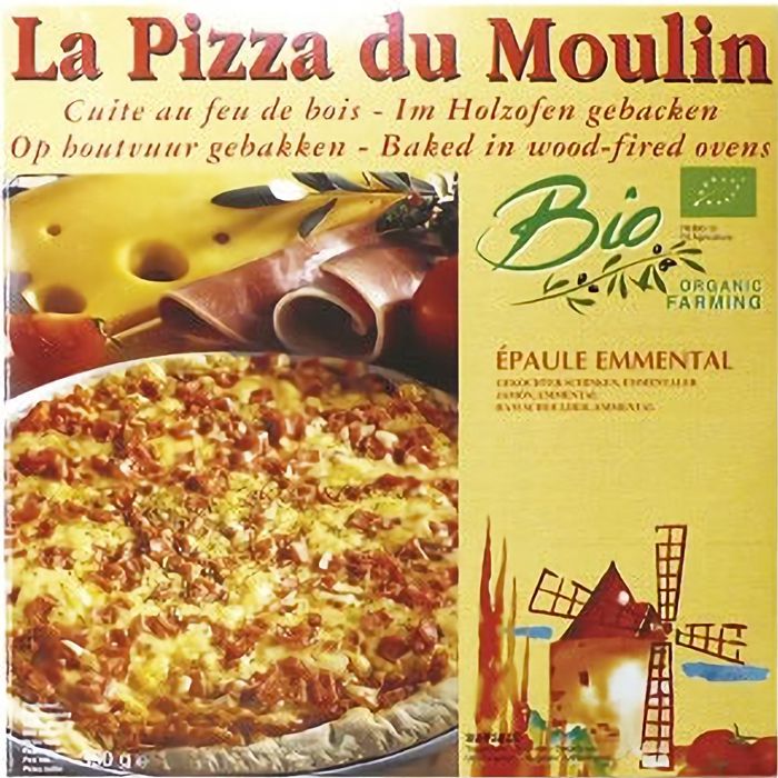 Pizza de pernil dolç 360g SOLE MIO